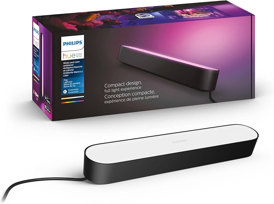 Foto 2 pulgar | Barra De Luz Led Inteligente 500lm   Philips Hue Blanca Y Color Ambiental Play Barra De Luz Individual
