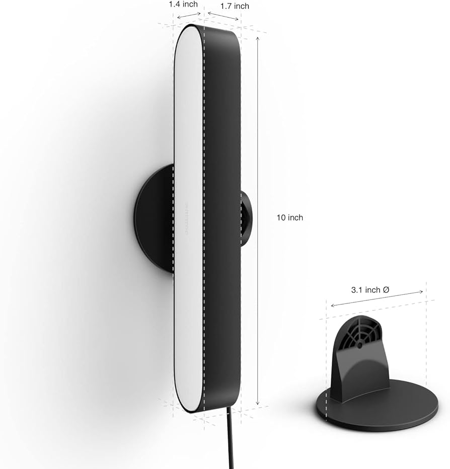 Foto 3 pulgar | Barra De Luz Led Inteligente 500lm   Philips Hue Blanca Y Color Ambiental Play Barra De Luz Individual