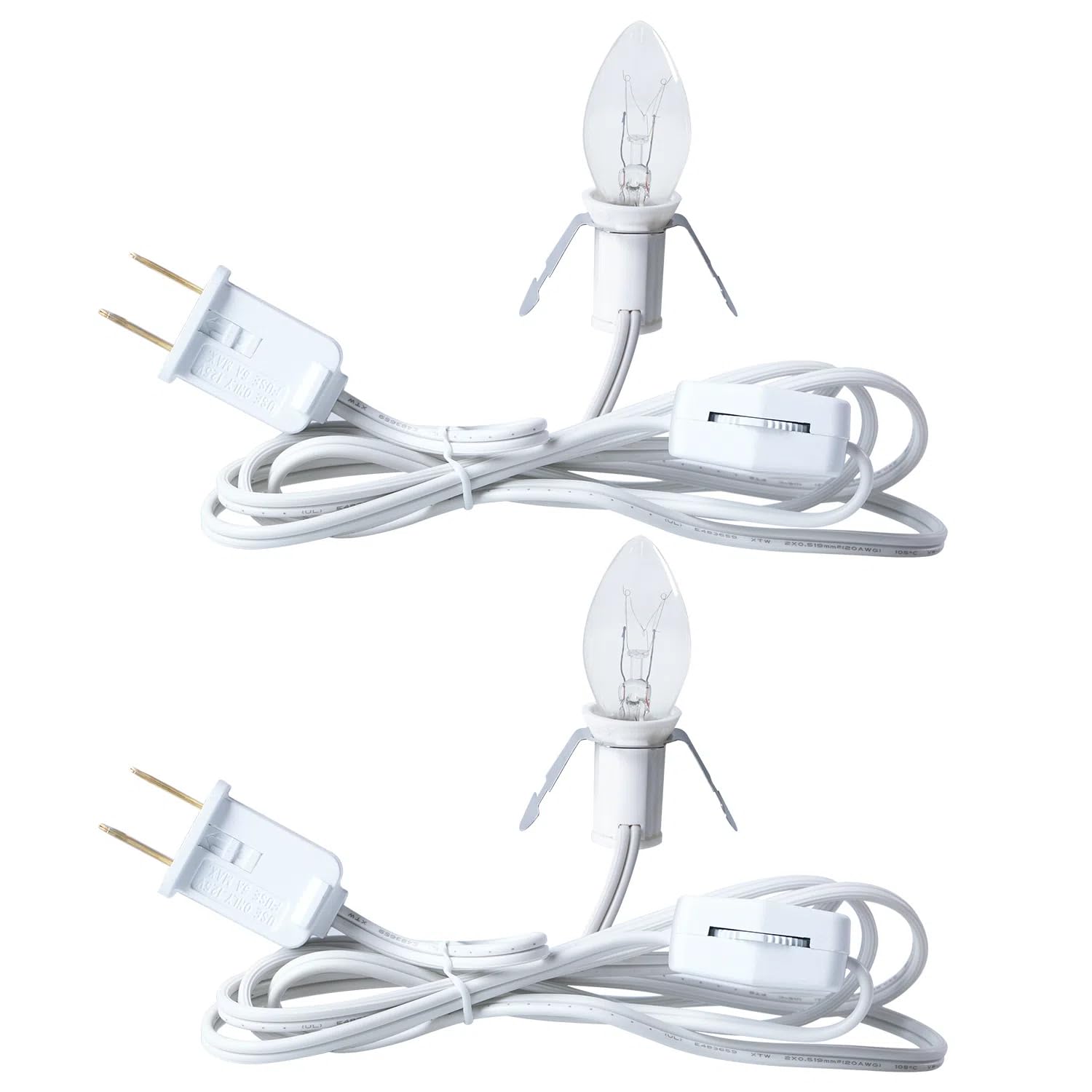 Foto 2 pulgar | Cable de Accesorios Brightown de 6 Pies con Bombilla Certificado UL Paquete de 2 Unidades - Venta Internacional
