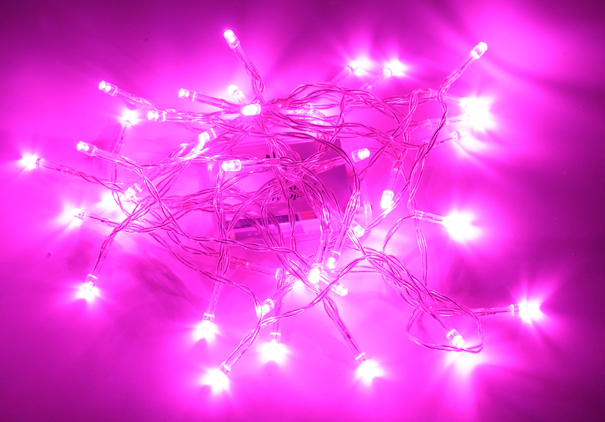 Foto 5 pulgar | Cadena De Luces Fairy Light Karlling, Funciona Con Pilas, Rosa, 40 Led - Venta Internacional.