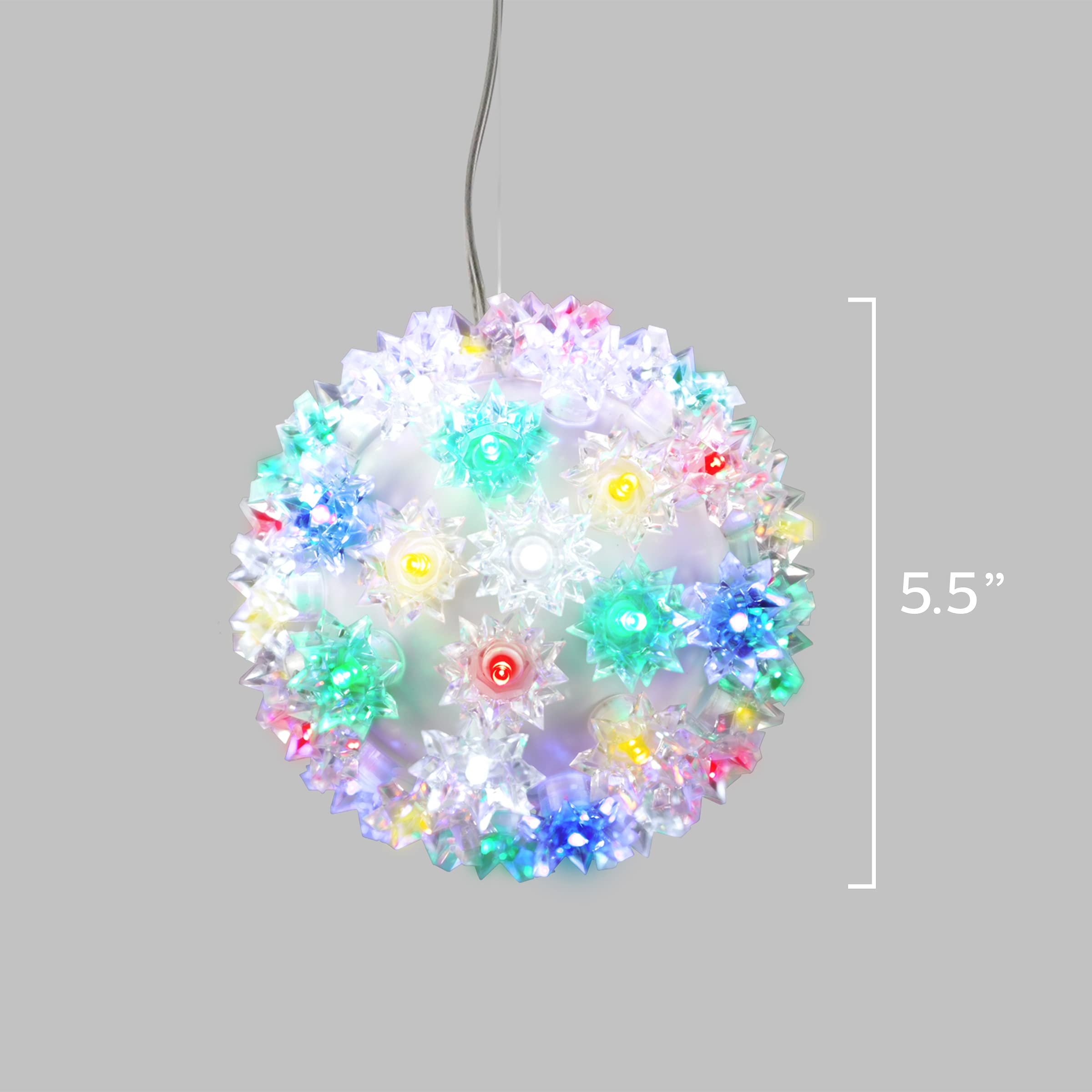 Foto 3 pulgar | Lámpara Colgante Con Forma De Esfera Philips Multicolor 5.5 M 50 Bombillas Led - Venta Internacional