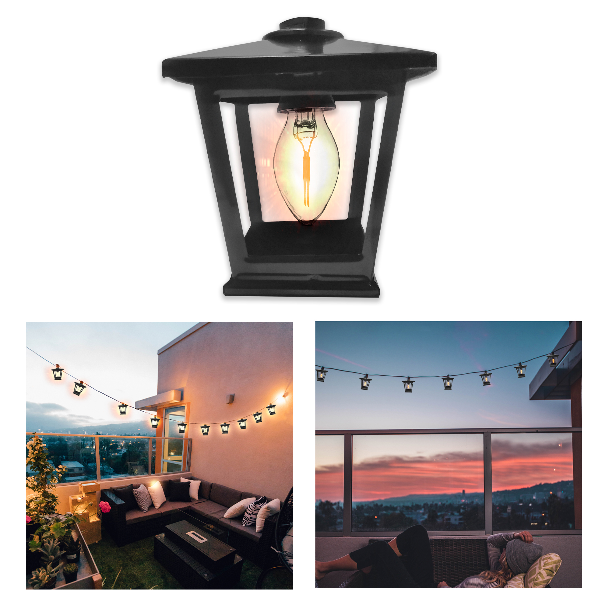 Foto 1 | Serie 10 Focos Led Tipo Flama 350w Equivalente Vintage