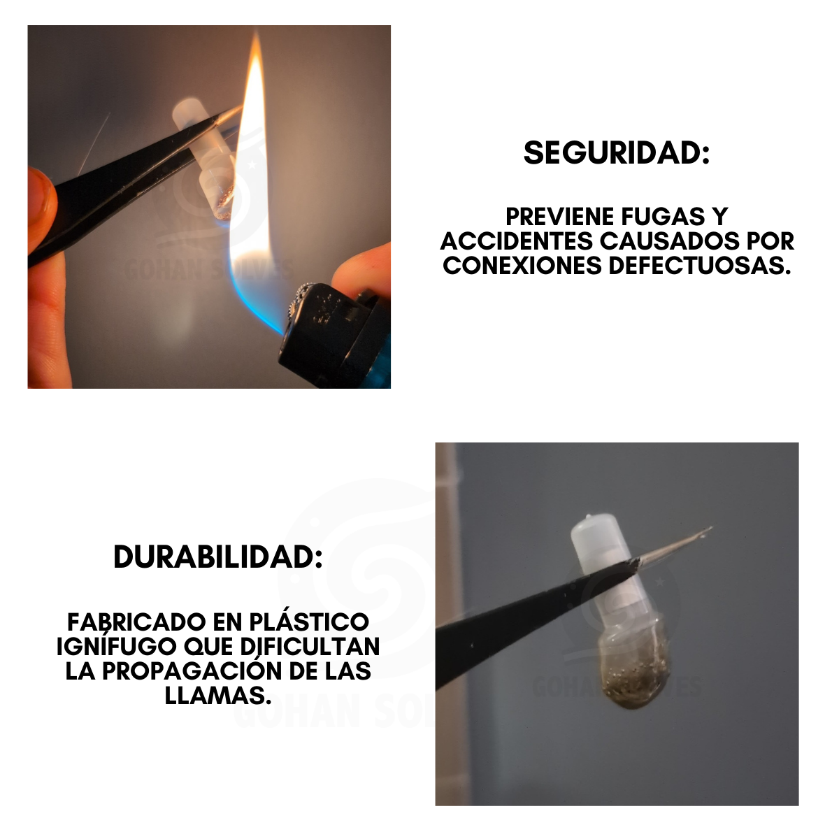 Foto 7 | Capuchón Para Conexión De Presión, Empalme Final Tipo A, 100 Pz