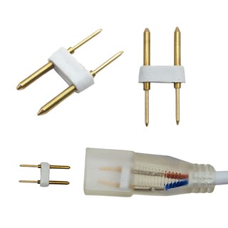 Foto 1 | Conector 2 Pines, 6mm, 5050, Tira Led De 110v, Tipo H, 12pz