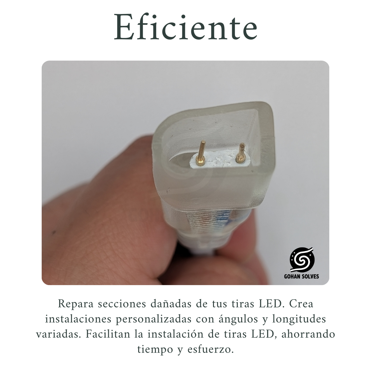 Foto 6 pulgar | Conector 2 Pines, 6mm, 5050, Tira Led De 110v, Tipo H, 12pz
