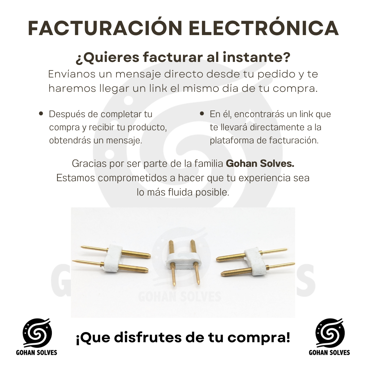 Foto 9 pulgar | Conector 2 Pines, 6mm, 5050, Tira Led De 110v, Tipo H, 12pz