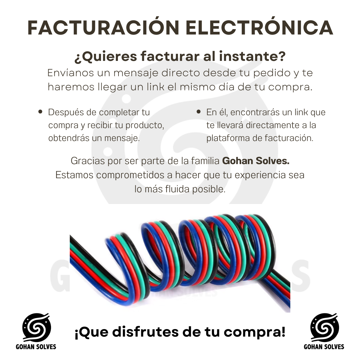 Foto 9 pulgar | Cable De Extensión Rgb 4 Hilos 4 Pines 22 Awg, 10 Metros