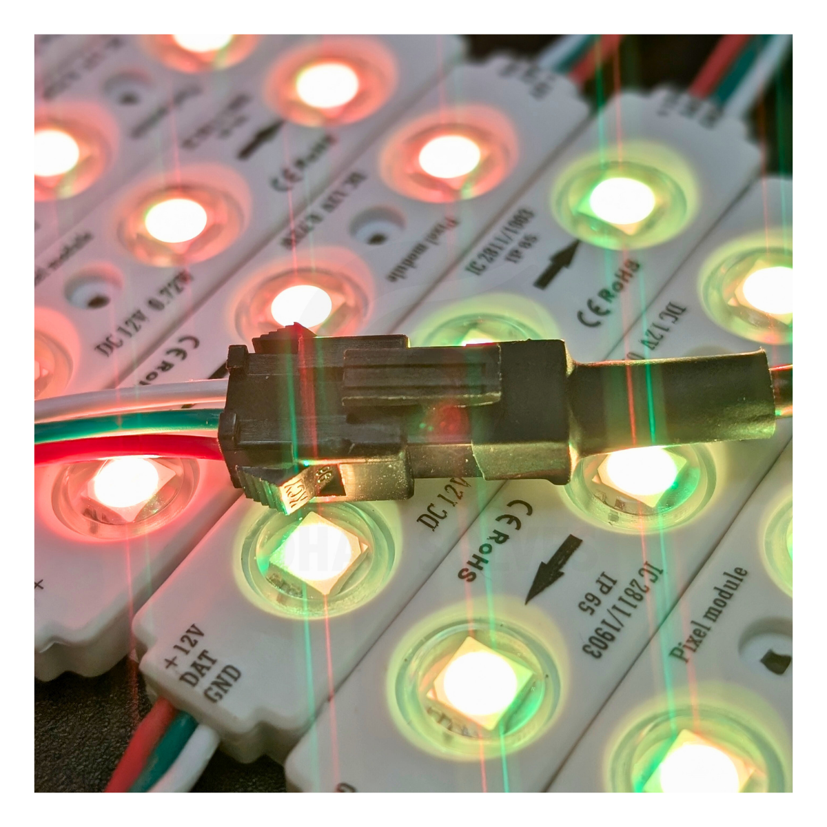 Foto 7 pulgar | Conectores Jst 3 Pin Macho/hembra 22 Awg Para Led 15 Pares