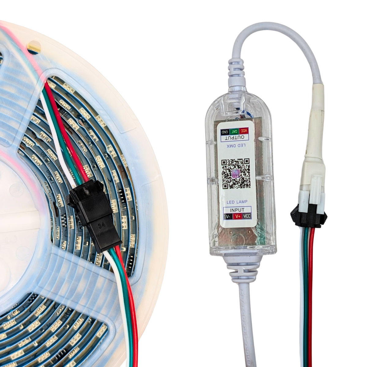 Foto 7 | Conectores Jst 3 Pin Macho/hembra 22 Awg Para Led 15 Pares