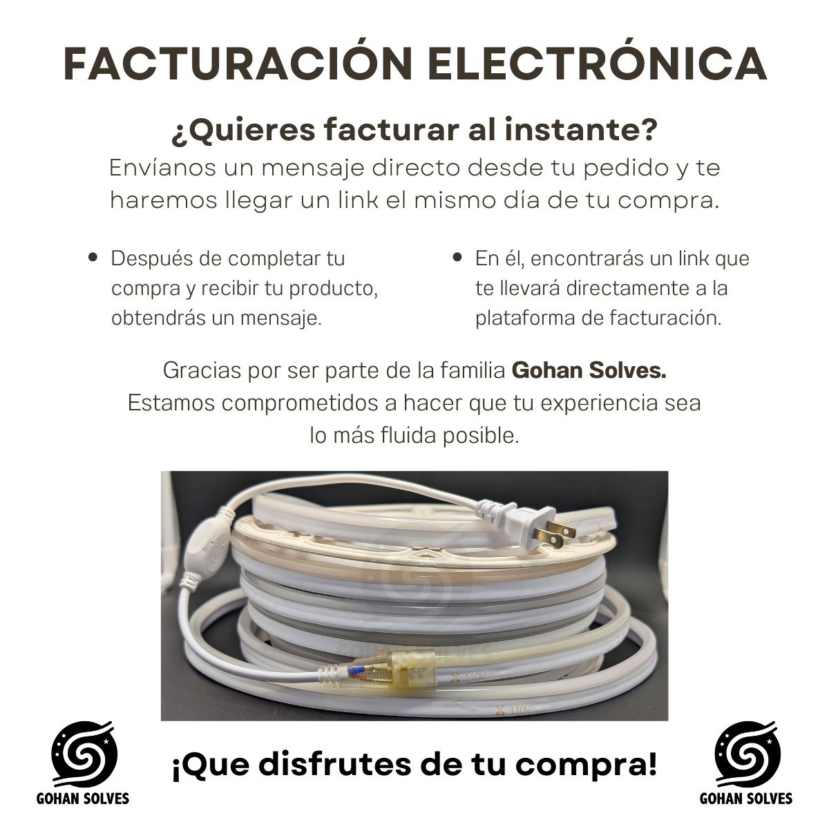 Foto 8 | Manguera Led Neon 25m Blanco Cálido 110v Cable Para Conexión