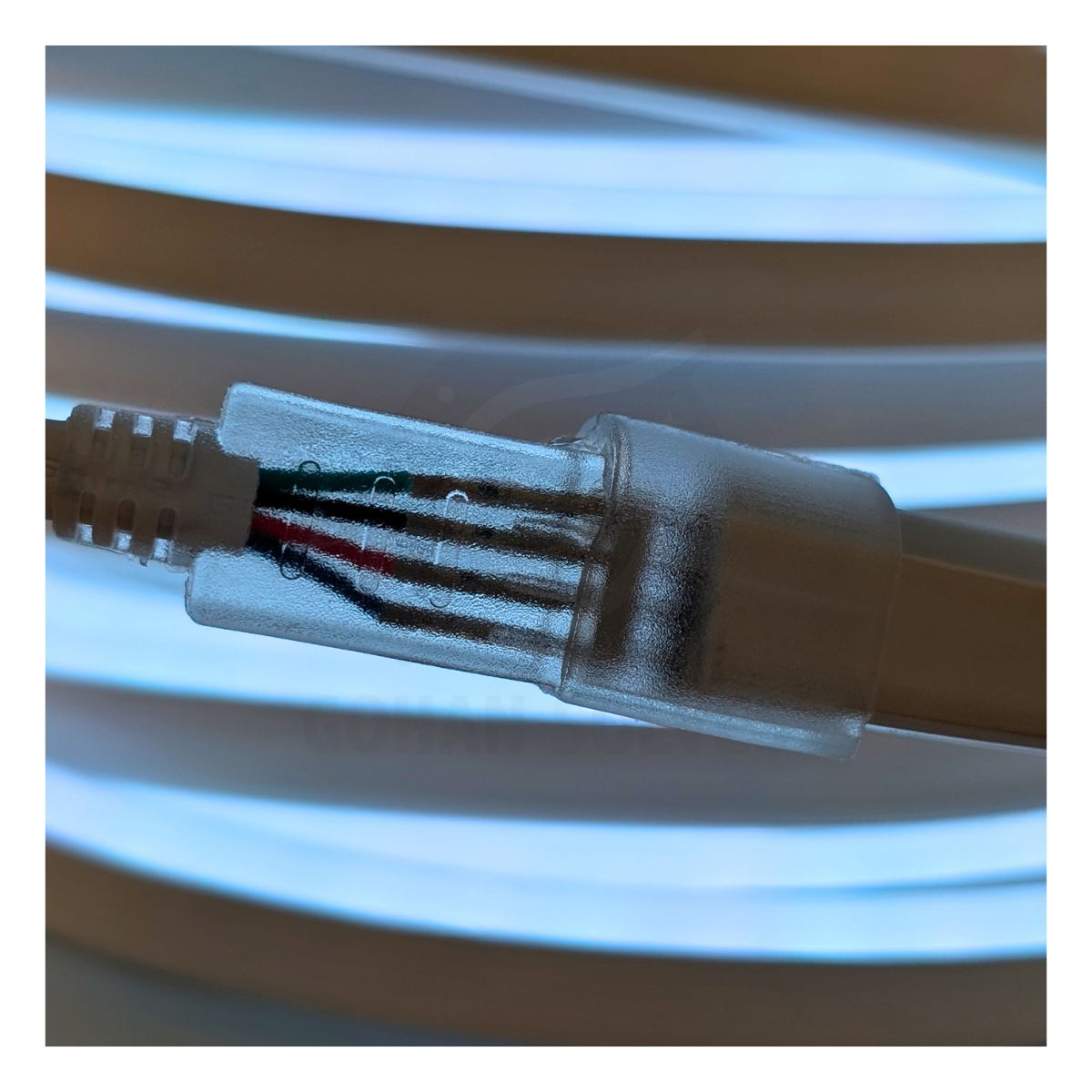 Foto 8 pulgar | Conector Para Tira Led, 4 Pines Para Manguera, Rgb 110v, 12 Pz