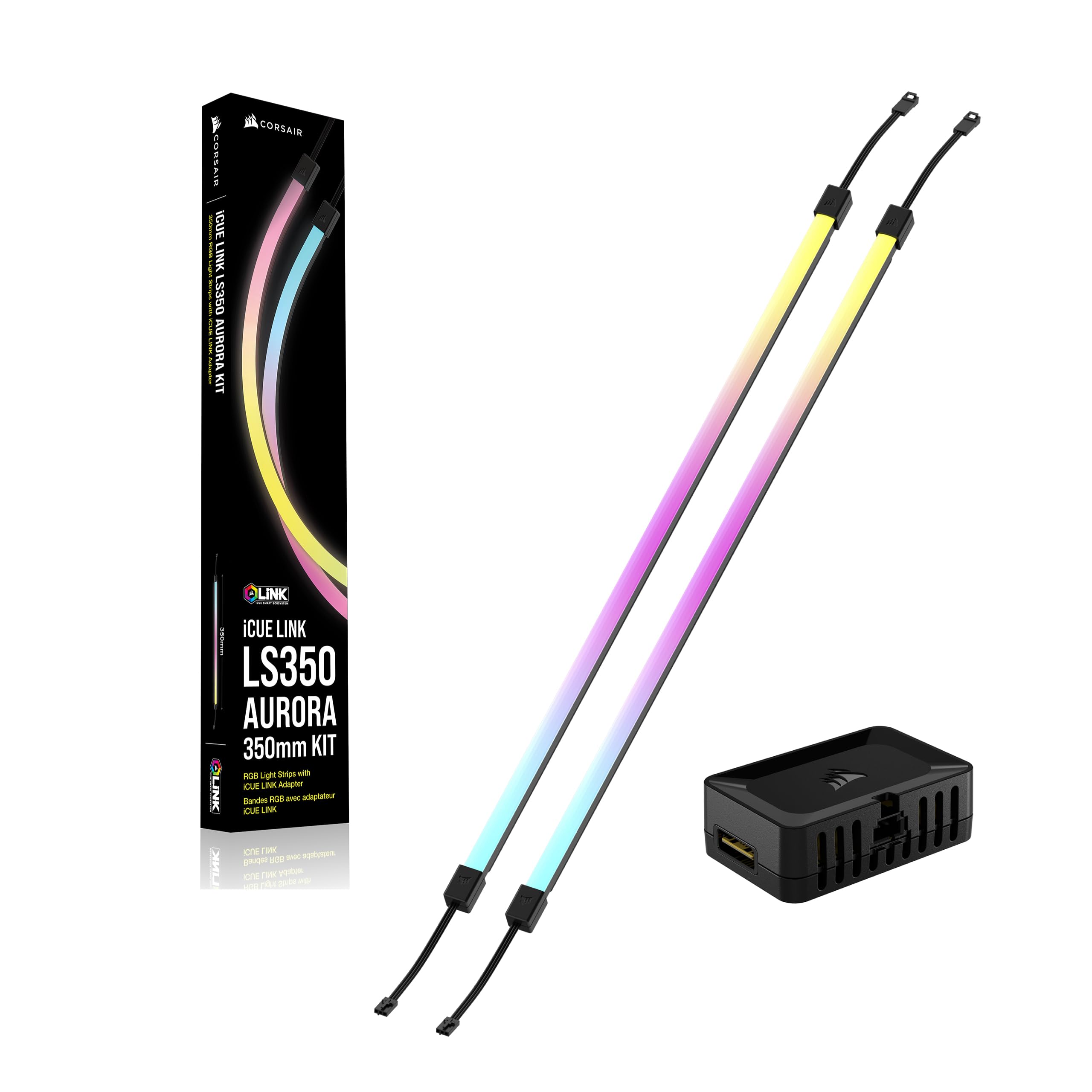 Foto 7 pulgar | Kit De Tiras De Luz Rgb Corsair Icue Link Ls350 Aurora 350 Mm - Venta Internacional.