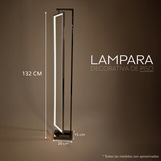 Foto 2 | Lámpara de Piso Jack Luz LED 130 cm