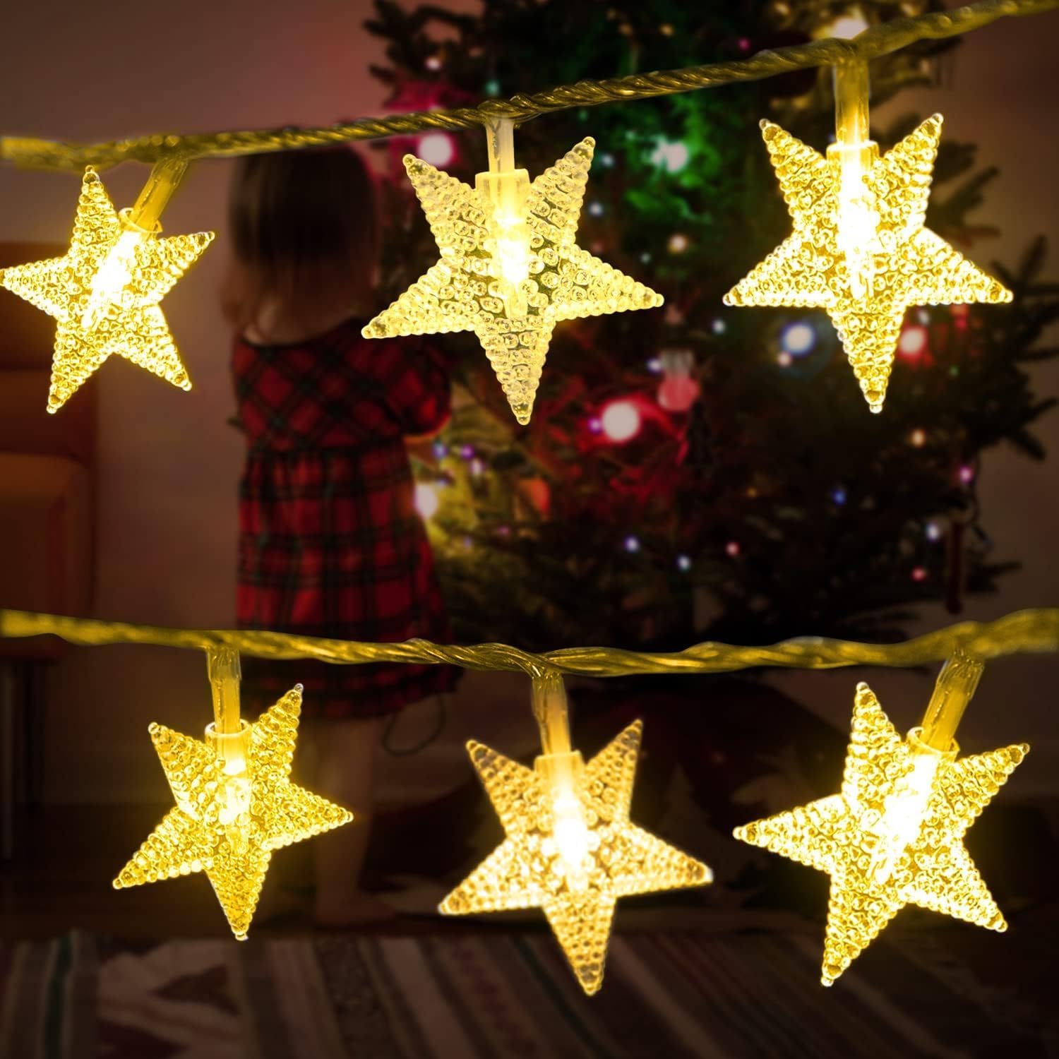 Foto 5 | Cadena De Luces Minetom, 10 M, 100 Led, Con Mando A Distancia Y Temporizador - Venta Internacional.