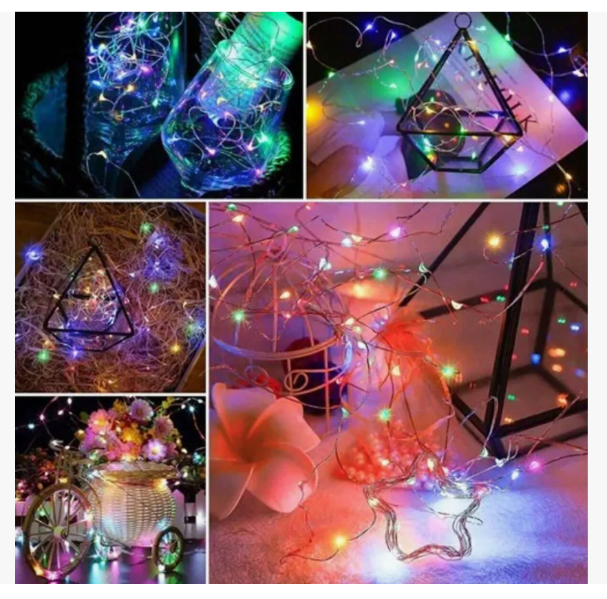Foto 4 pulgar | Luces con 30 Ledes Multicolores 30 Series