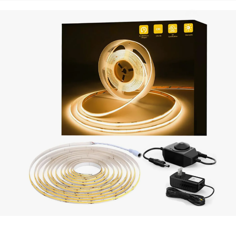 Foto 1 | Tira Luz Led Flex 24v  10m Interior 320leds/m Regulador