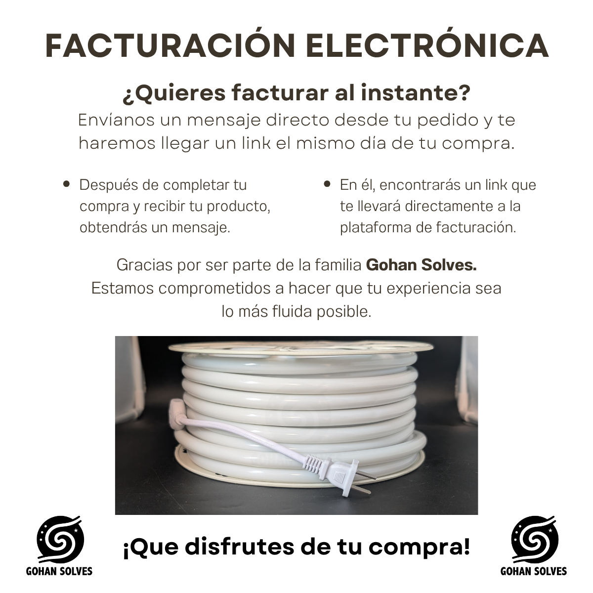 Foto 8 | Manguera Led Neón Redonda 25m Blanco Cálido 360° Flexible Ip65