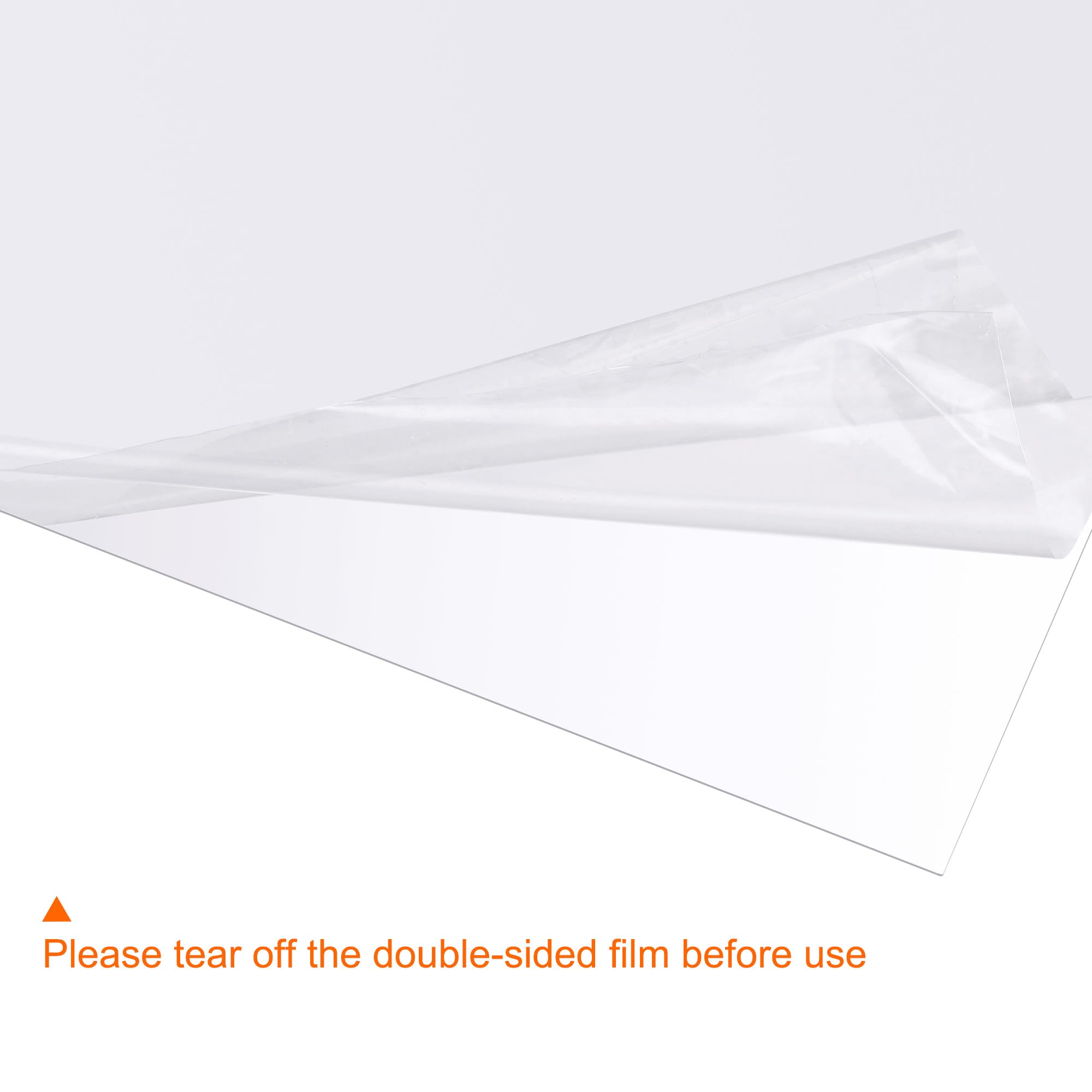 Foto 4 pulgar | Láminas Superpuestas Para Filtros De Iluminación De Gel Uxcell A4, Pvc Transparente, 0,3 Mm - Venta Internacional.