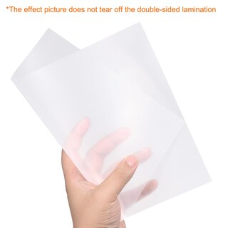 Foto 4 | Láminas Superpuestas Para Filtros De Iluminación De Gel Uxcell A4, Pvc Transparente, 0,3 Mm - Venta Internacional.