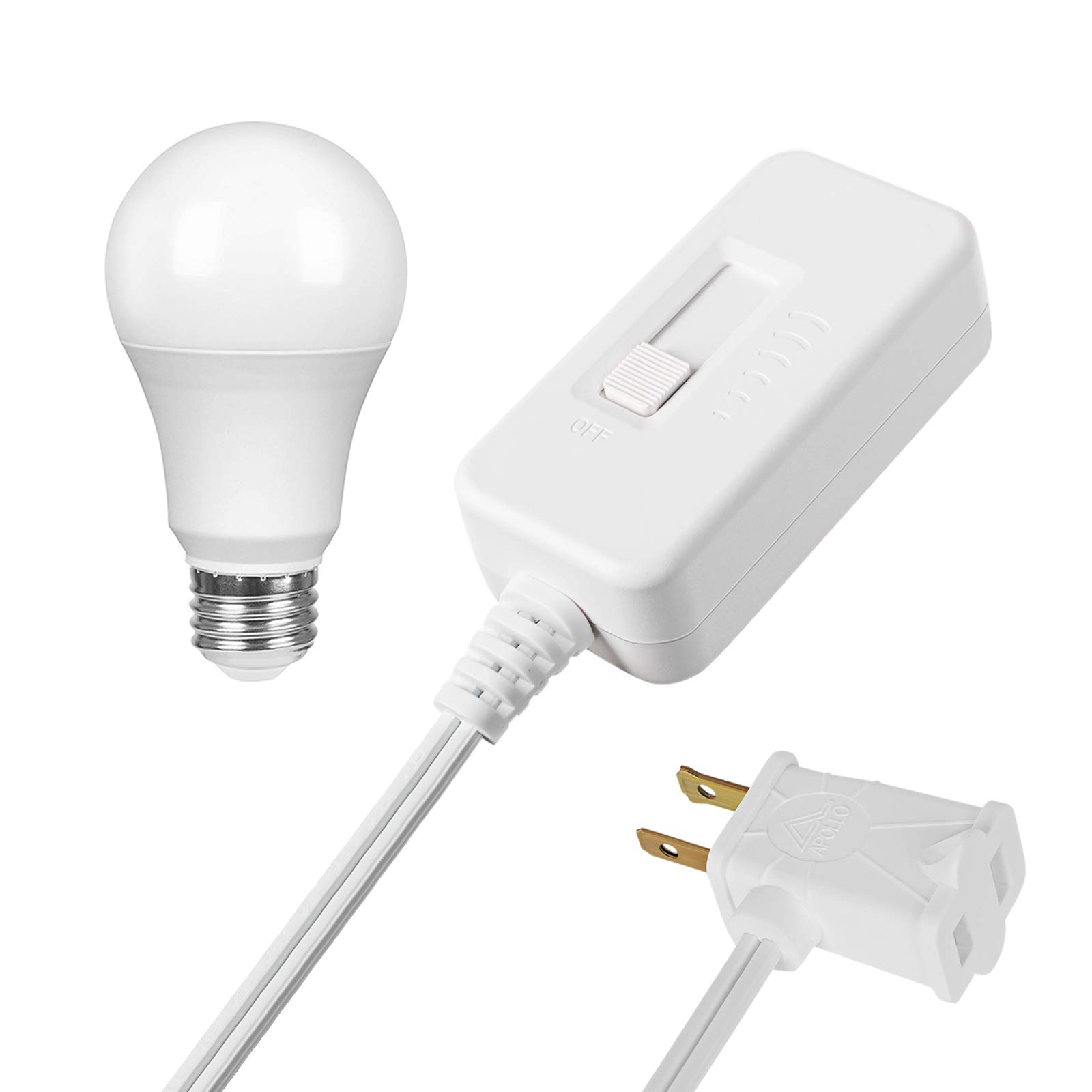 Foto 2 pulgar | Regulador De Intensidad Enchufable Dewenwils Con Bombilla Led Regulable - Venta Internacional.
