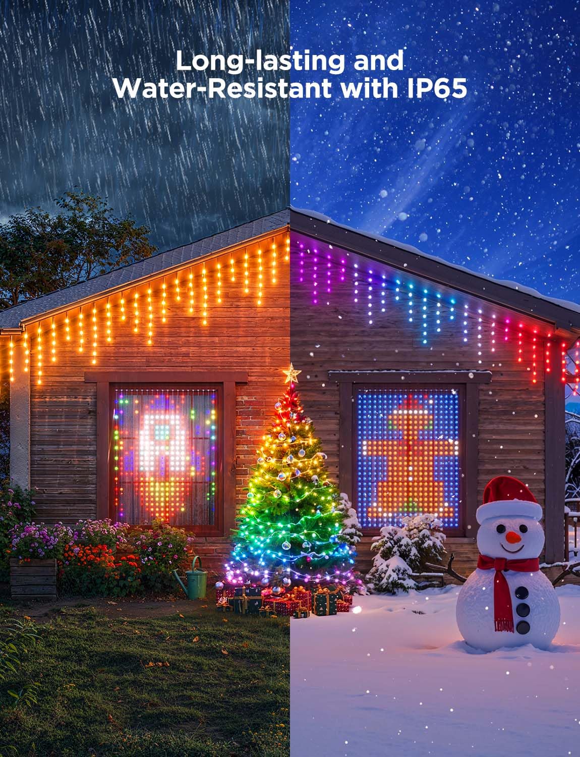 Foto 6 | Juego De Luces Navideñas Govee Holly-jolly Rgbic Led, 1 Paquete - Venta Internacional.