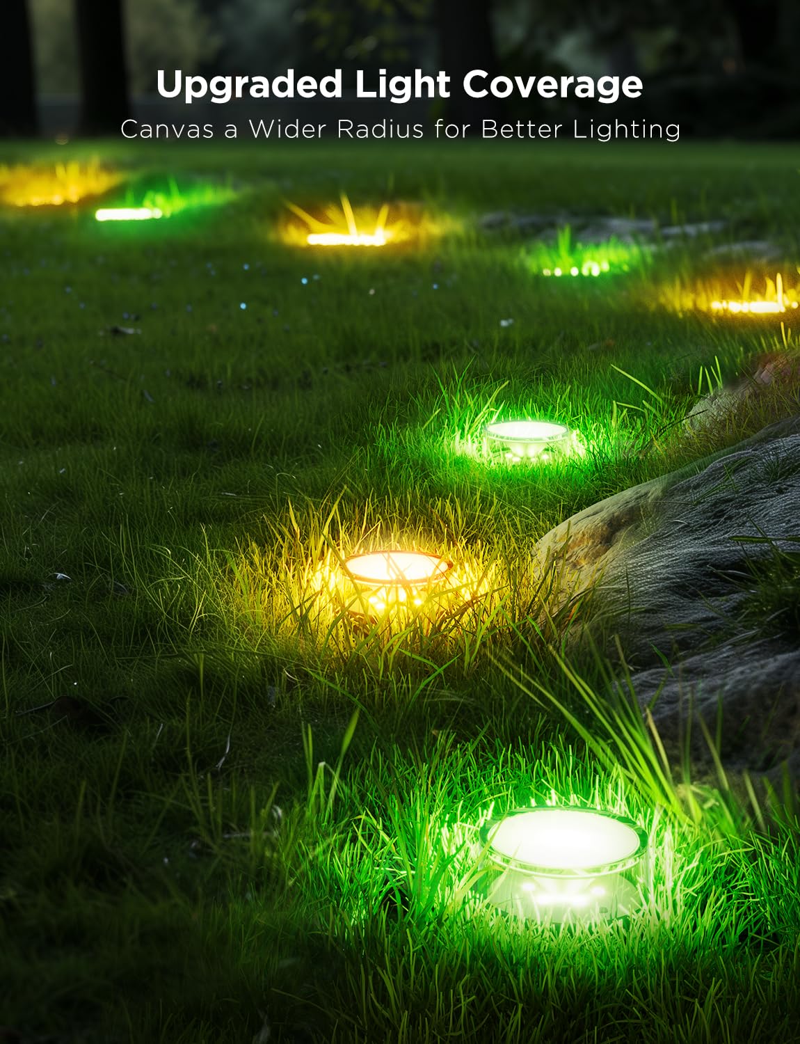 Foto 5 pulgar | Luces De Suelo Para Exteriores Govee, Paquete De 30 Unidades, 100 M, Rgbic, Blanco Cálido - Venta Internacional.