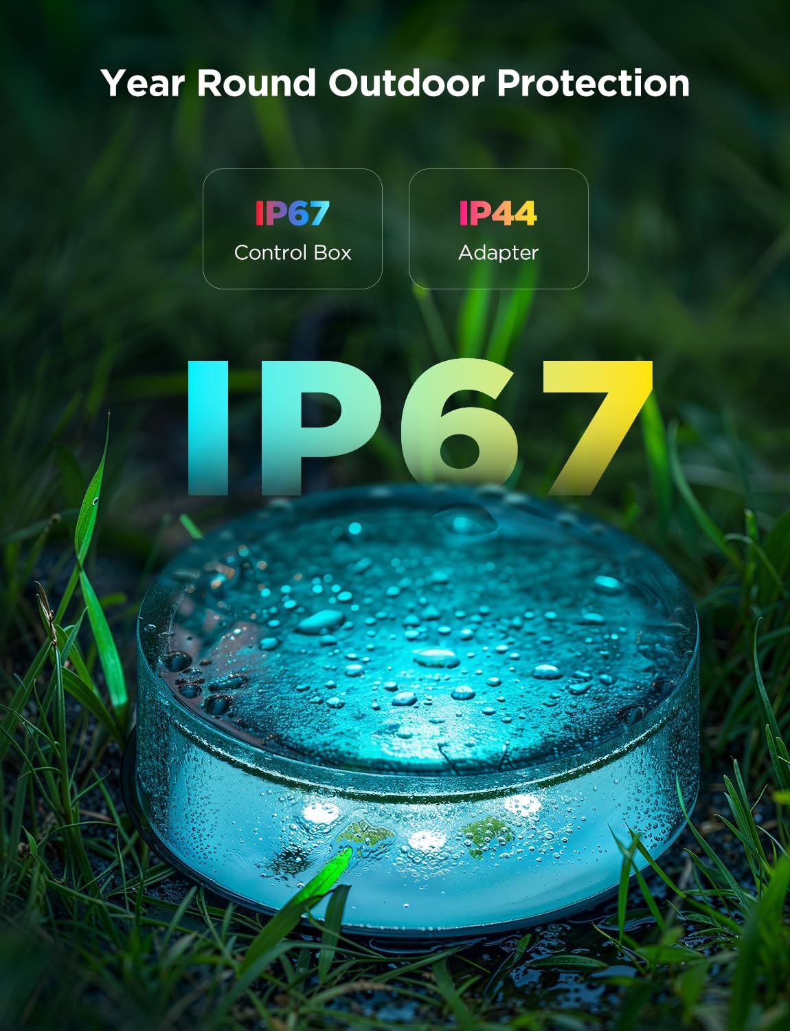 Foto 7 pulgar | Luces De Suelo Para Exteriores Govee, Paquete De 15, 50 Pies, Rgbic Pathway Ip67 - Venta Internacional.