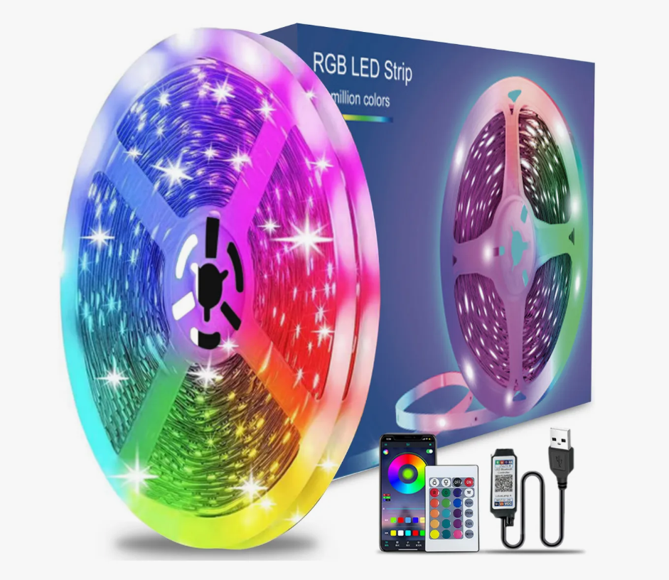 Foto 2 pulgar | Tira de Luz Led con Bluetooth 20 M