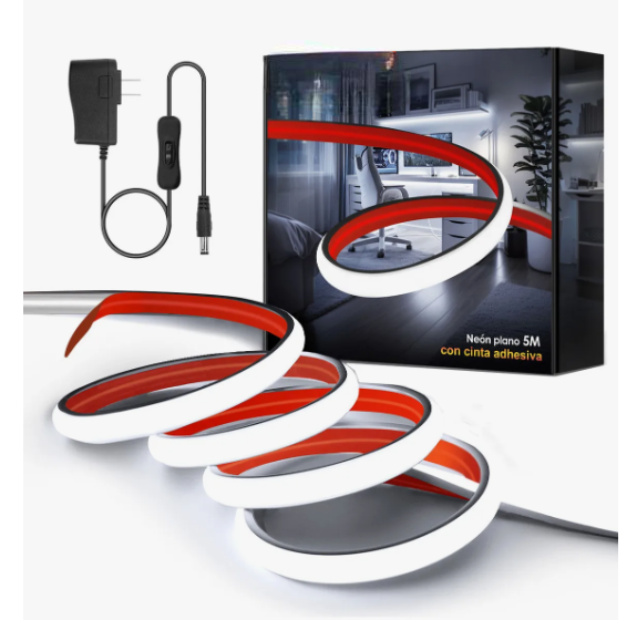 Foto 2 pulgar | Tira de Luz Led con Cinta Adhesiva 5 M
