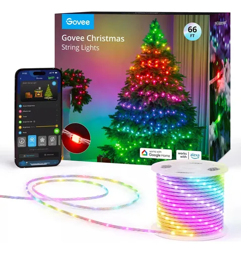 Foto 2 pulgar | Govee Christmas Light 20m - Luces De Navidad Govee Smart Rgbic