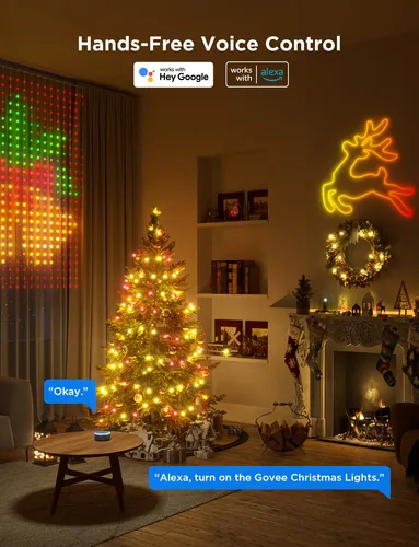 Foto 4 pulgar | Govee Christmas Light 20m - Luces De Navidad Govee Smart Rgbic