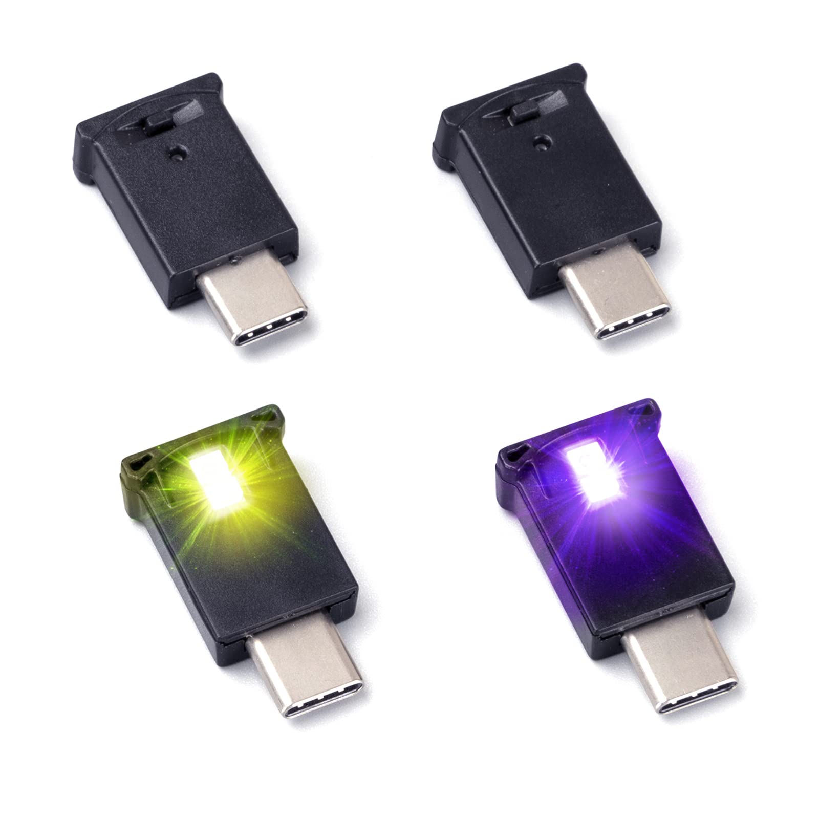 Foto 2 pulgar | Luz Led Rgb Aozita Mini Usb Tipo C Con Brillo Ajustable - Venta Internacional.