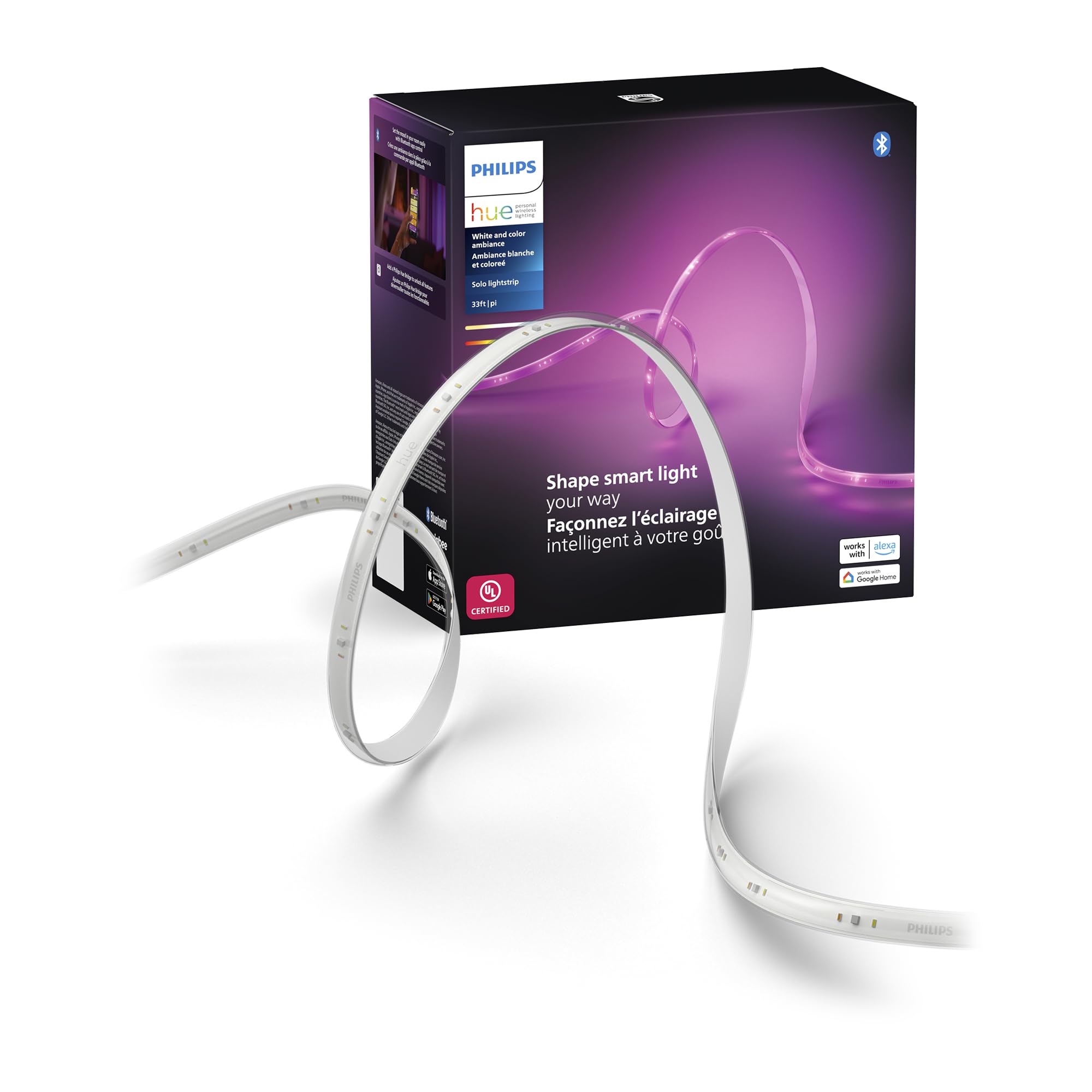 Foto 2 pulgar | Kit Base Smart Led Solo Lightstrip Philips Hue De 10 M  Paquete De 1 Unidad - Venta Internacional.