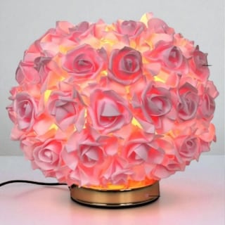 Foto 3 | Lampara Decorativa De Rosas Rosas