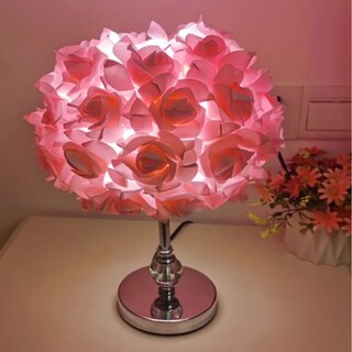 Foto 3 | Lampara Decorativa De Rosas Rosas