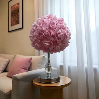 Foto 4 | Lampara Decorativa De Rosas Rosas