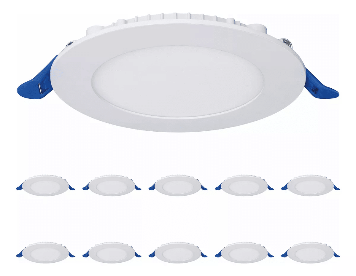 Foto 3 pulgar | Pack 10 Lámparas Techo Led 6w, Luz Fría 6500k, Estévez