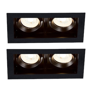 Foto 1 | Pack De 2 Lámpara Downlight Empotrable Dirigible