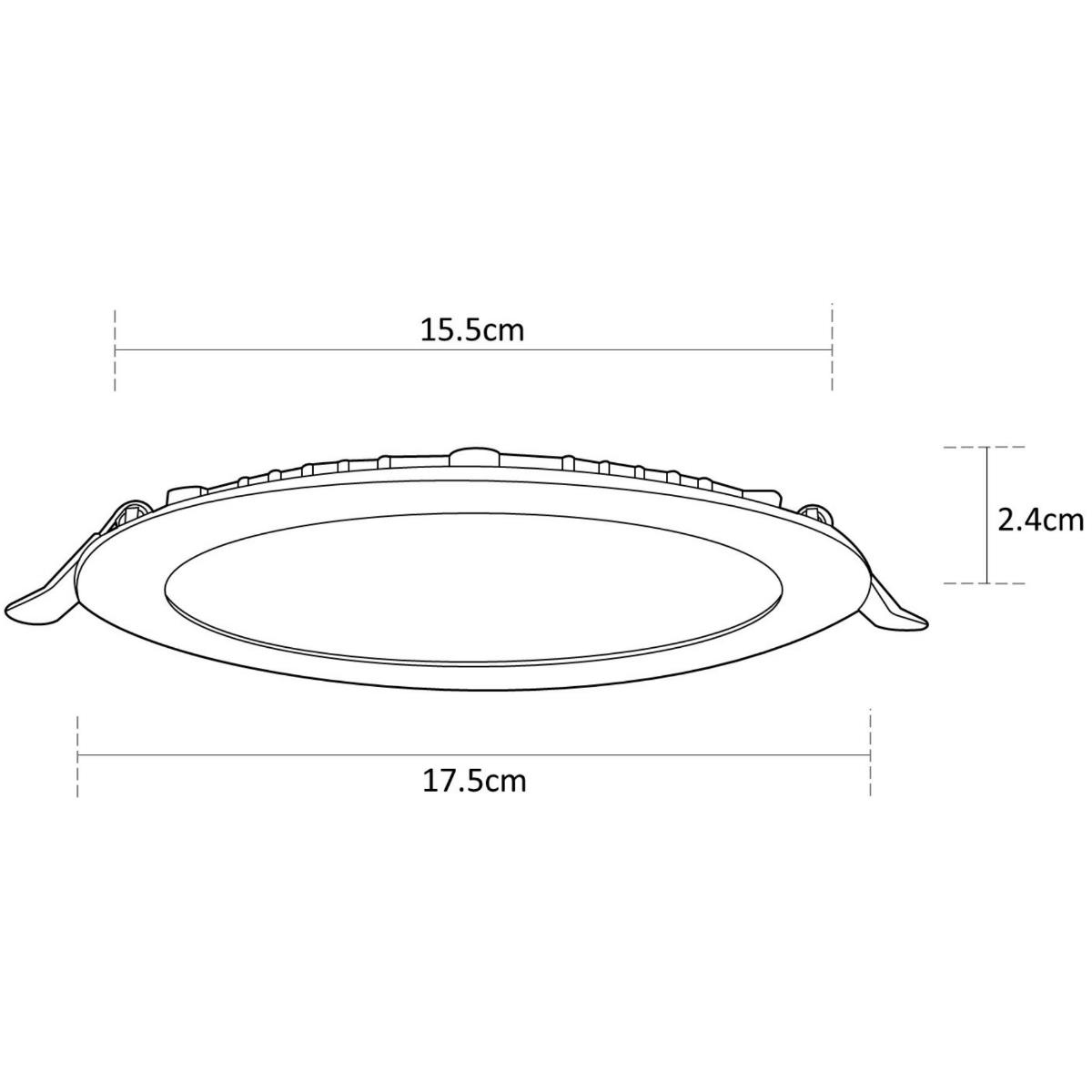 Foto 7 | Pack 8 Lámparas De Led Empotrable Estevez De 12 Watts Luz Fría