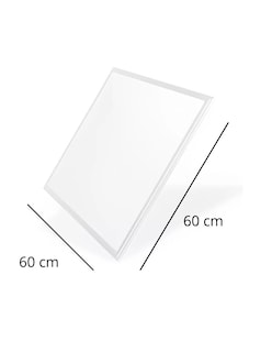 Foto 3 | Panel Cuadrado 60x60 Blanco