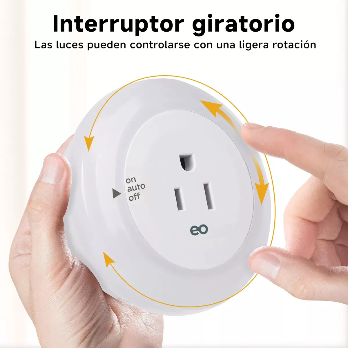 Foto 2 | Luz Nocturna Con Enchufe Pared Eo Safe Imports Esi-18836 Blanco