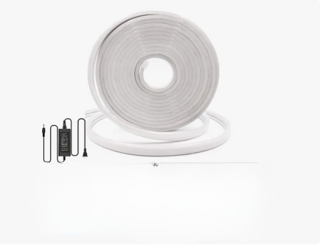 Foto 1 | Tiras De Leds Luz Luces Neón Flexible Manguera Con Fuente 5m
