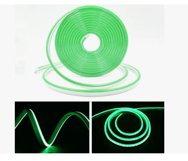 Foto 1 | Tiras De Leds Luz Luces Neón Flexible Manguera Con Fuente 5m