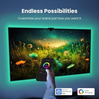 Foto 6 | Iluminación Smart Tv Feit Electric Tapetv85/rgb/ag 55-85 - Venta Internacional