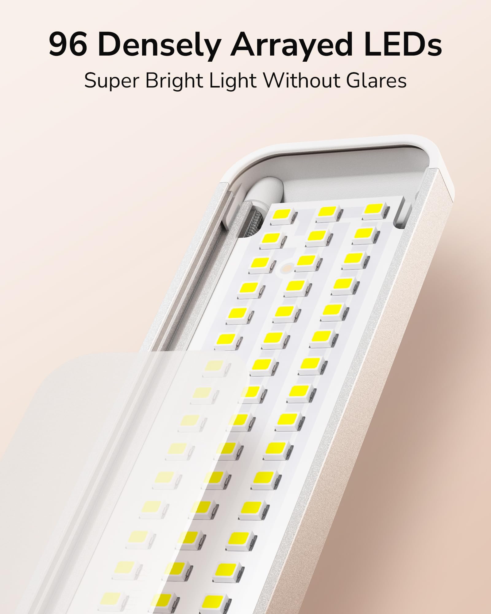 Foto 6 pulgar | Luces Para Debajo Del Gabinete, Sensor De Movimiento Inalámbrico Ulg 96 Led (paquete De 5) - Venta Internacional.