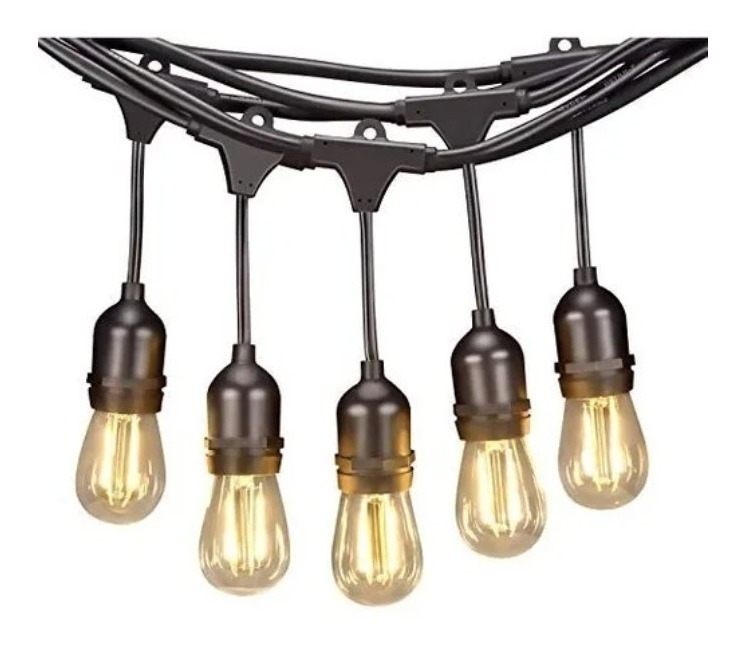 Foto 4 | Paquete De 10 Bombillas Led Retro Vintage, Luz Cálida, Base E27 De 4 W - Venta Internacional.