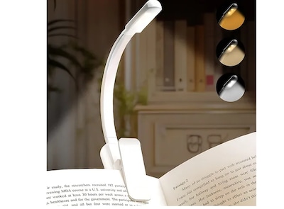 Foto 2 | Lámpara Xtellar De Lectura Led Recargable Con Clip De 360°
