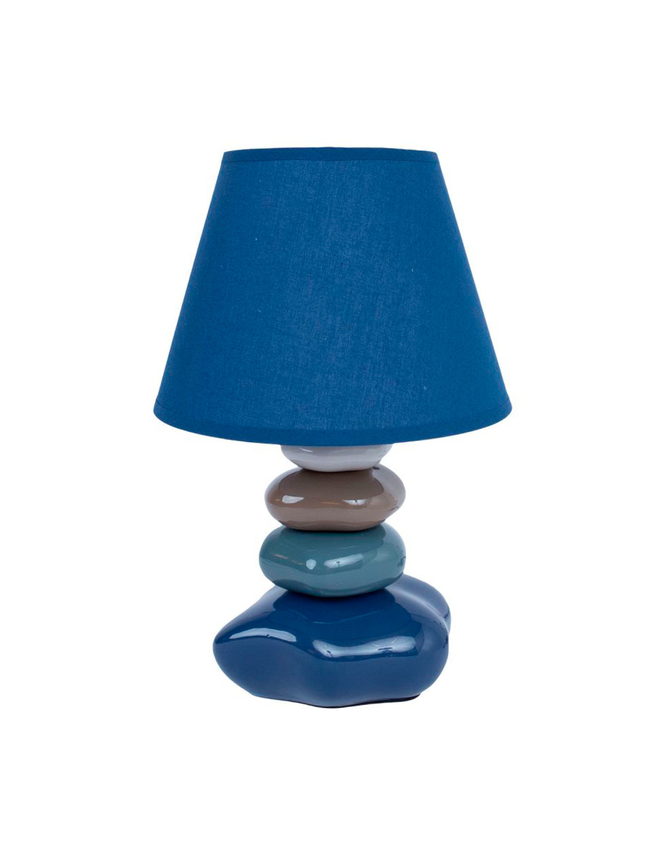 Lámpara De Mesa Lina Azul