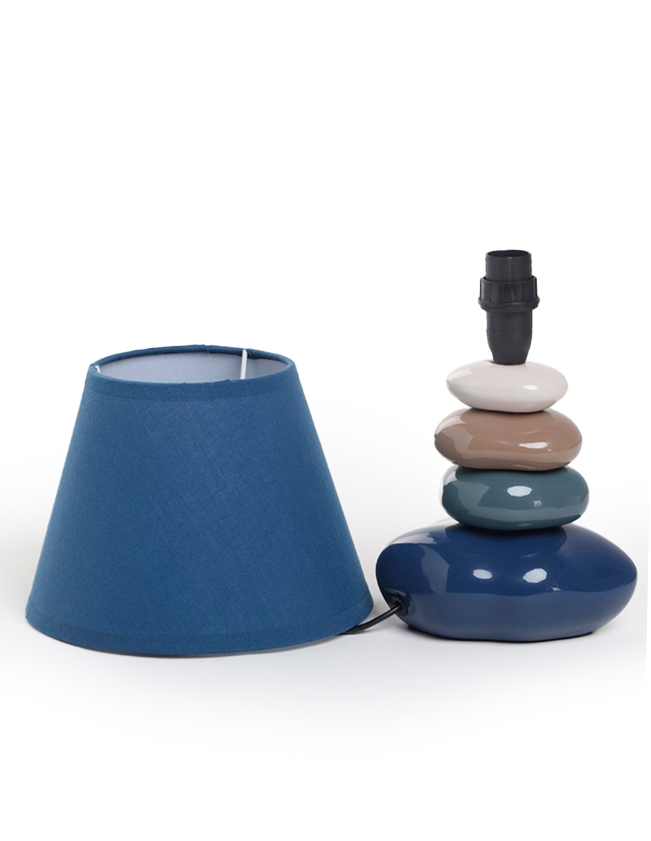 Foto 4 pulgar | Lámpara De Mesa Lina Azul