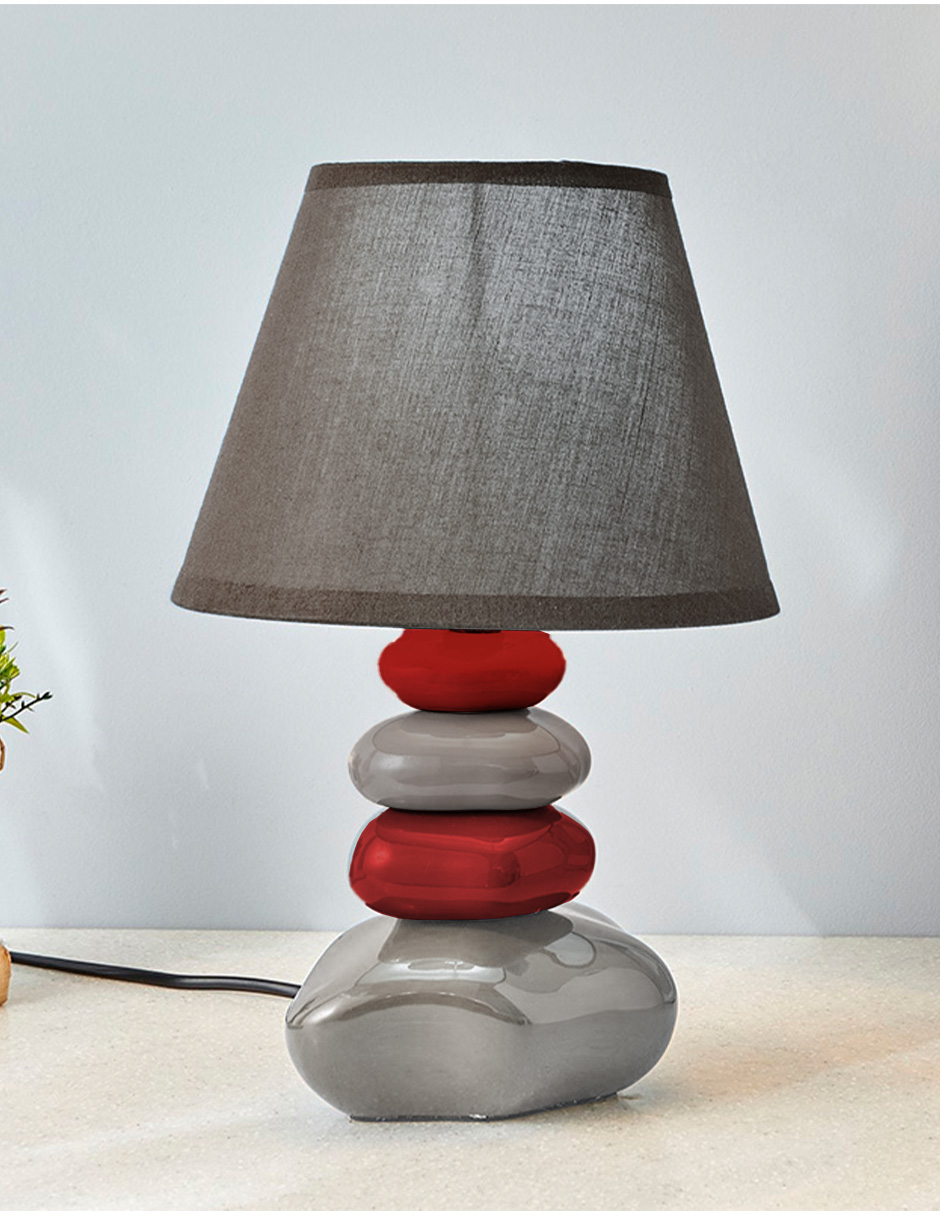 Foto 4 | Lámpara De Mesa Roja
